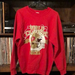 Vintage 49ers Super Bowl Sweatshirt